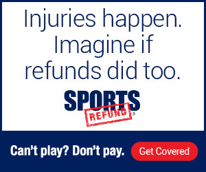 Sports Refund: Can't play? Don't pay!